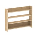 Ραφιέρα τοίχου Lane Megapap χρώμα sapphire oak 85x15x66εκ.