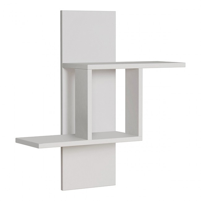 Ραφιέρα τοίχου Mill Megapap χρώμα λευκό 64x20x70εκ. Ραφιέρα τοίχου Mill Megapap χρώμα λευκό 64x20x70εκ.