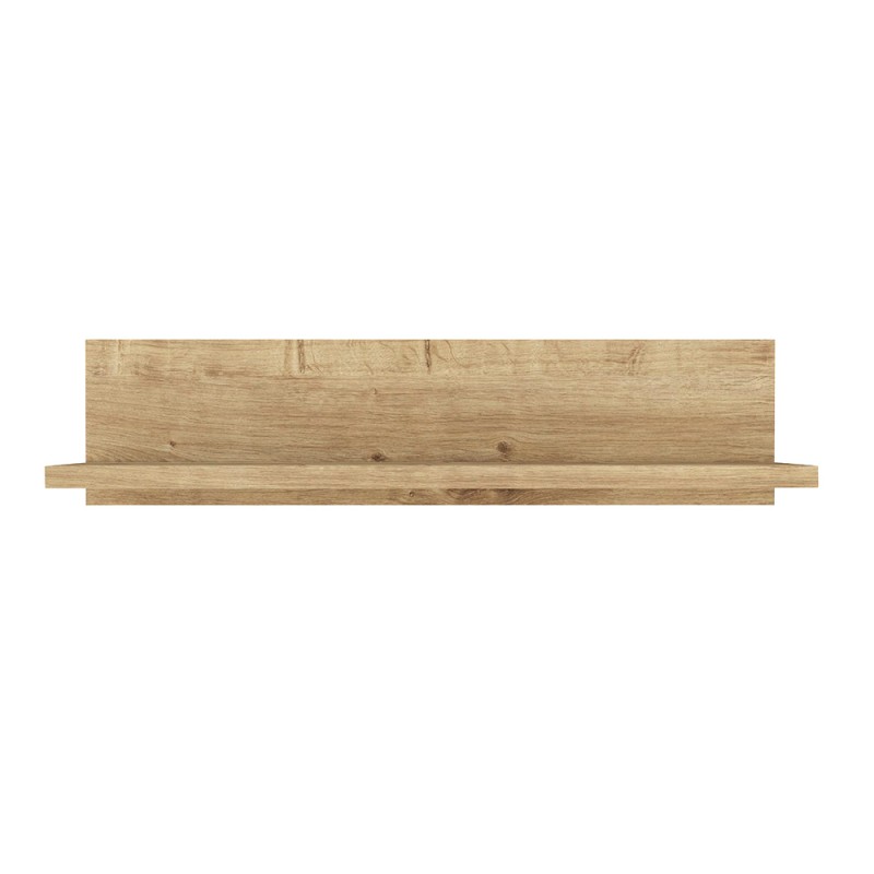 Ραφιέρα τοίχου Novella Megapap χρώμα sapphire oak 60x16,3x14,5εκ.