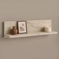 Ραφιέρα τοίχου Novella Megapap χρώμα travertine 60x16,3x14,5εκ.