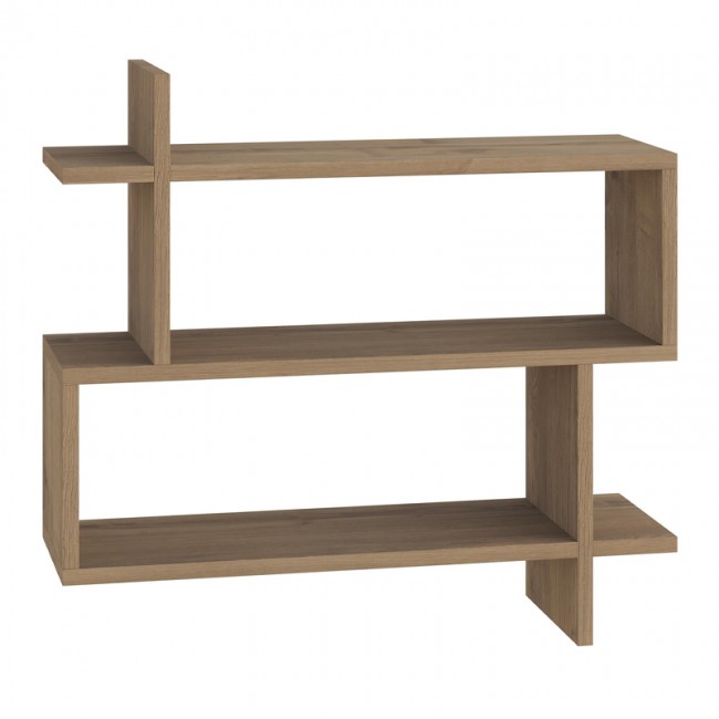 Ραφιέρα τοίχου Paralel Megapap χρώμα ανοιχτό καρυδί 70x22x65εκ. Ραφιέρα τοίχου Paralel Megapap χρώμα ανοιχτό καρυδί 70x22x65εκ.