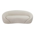 RAMON 2-Seater Sofa Ecru Fabric