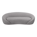 RAMON 3-Seater Sofa Grey Fabric