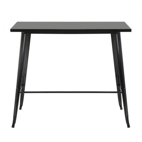 RELIX Bar Table 120x60 Metal Black