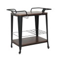 RELIX Trolley Bar-Pro Walnut/Metal Black