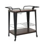 RELIX Trolley Bar-Pro Walnut/Metal Black