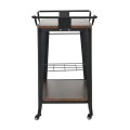 RELIX Trolley Bar-Pro Walnut/Metal Black