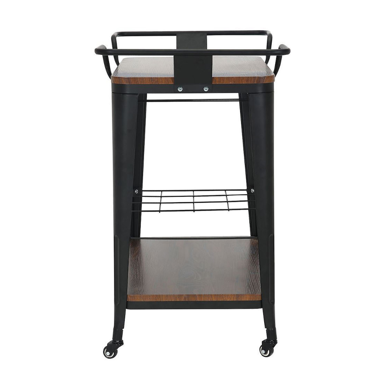 RELIX Trolley Bar-Pro Walnut/Metal Black