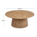 RIM-II Coffee Table D.90x38cm MDF Natural