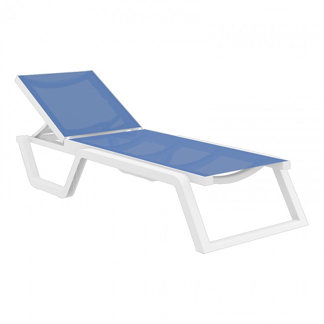 RIO ΞΑΠΛΩΣΤΡΑ WHITE/BLUE ΠΟΛ/ΝΙΟΥ