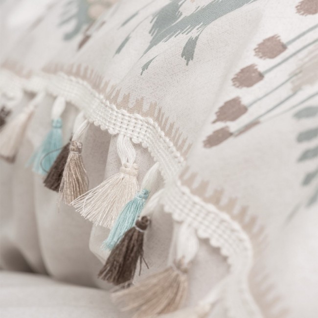 Σετ παπλωματοθήκη Asilo Cotton Box 4 τμχ Διπλή (200x220) χρώμα καφέ - λευκό