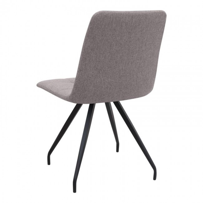 Σετ τραπεζαρία 5τμχ Darlen - Bianca Megapap χρώμα sapphire oak - ανοιχτό μπεζ 125x72x74εκ.