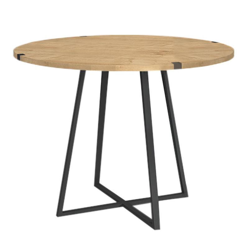 Dining room set 5pcs Rubes - Jacob Megapap oak color - green Ø100x78cm.