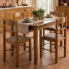Dining set Bergen-Virginia Megapap 5 pcs solid wood - MDF extendable table 120/150x68x77cm.
