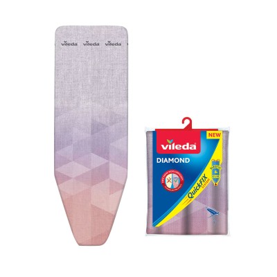 Σιδερόπανο Vileda Diamond QuickFIX 130x45εκ.