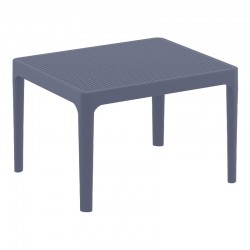 ΣΚΑΙ ΤΡΑΠΕΖΙ 50Χ60Χ40εκ. DARK GREY ΠΟΛ/ΝΙΟΥ - 20.0255