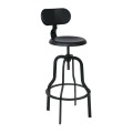 BRUNO Bar Stool Steel Black