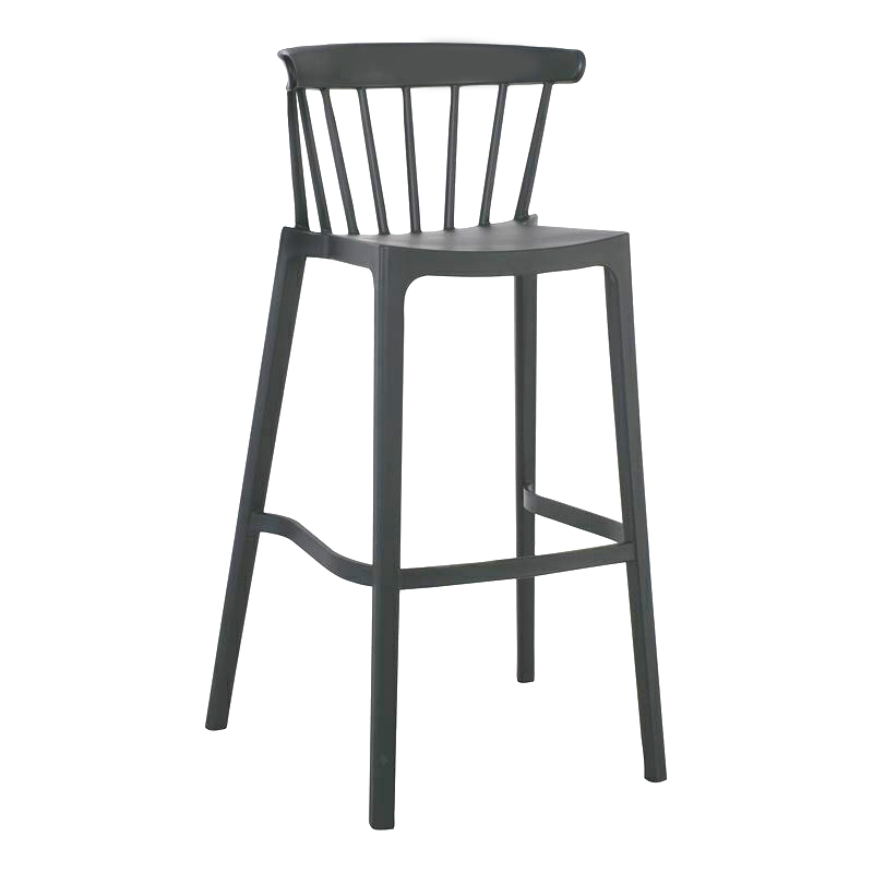 WEST Bar Stool PP-UV Black