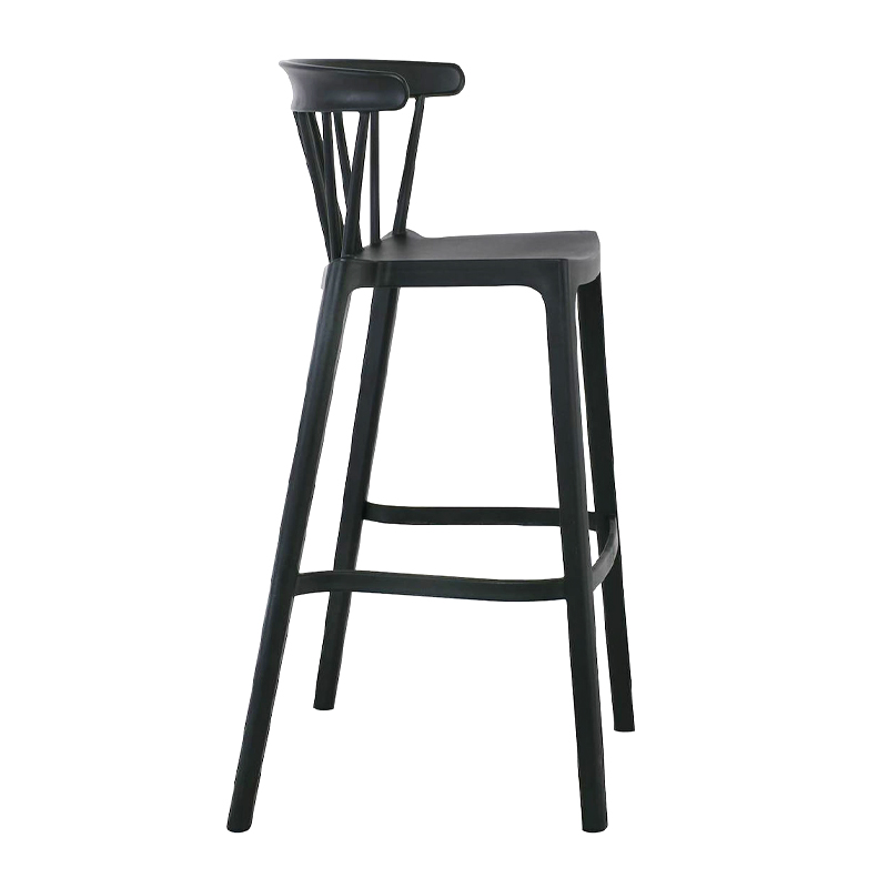 WEST Bar Stool PP-UV Black