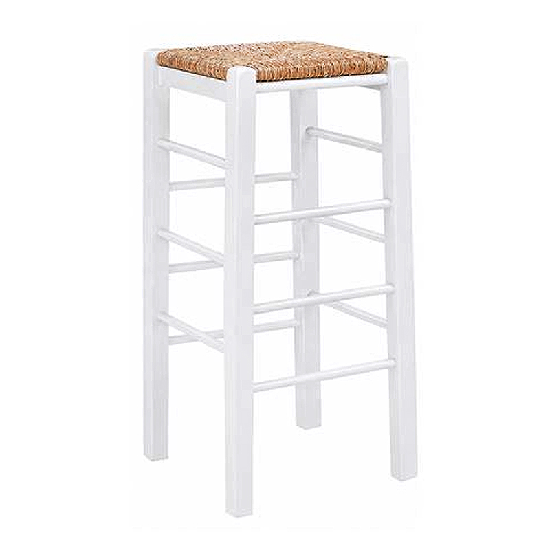 TAVERNA Bar Stool Impregnation Lacquer White