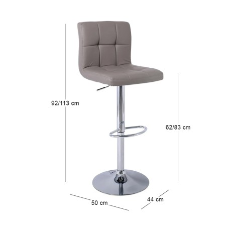 LINO Bar Stool Pu Cappuccino
