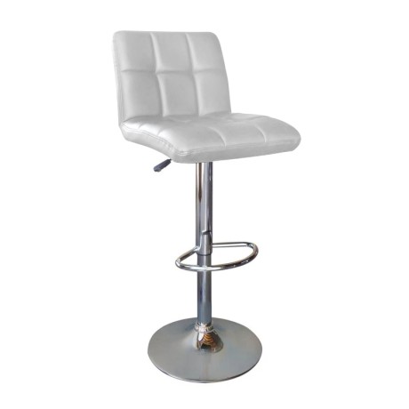 LINO Bar Stool Pu White