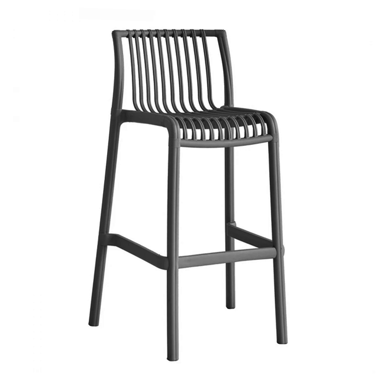 MODENA Stackable Bar Stool PP-UV Anthracite