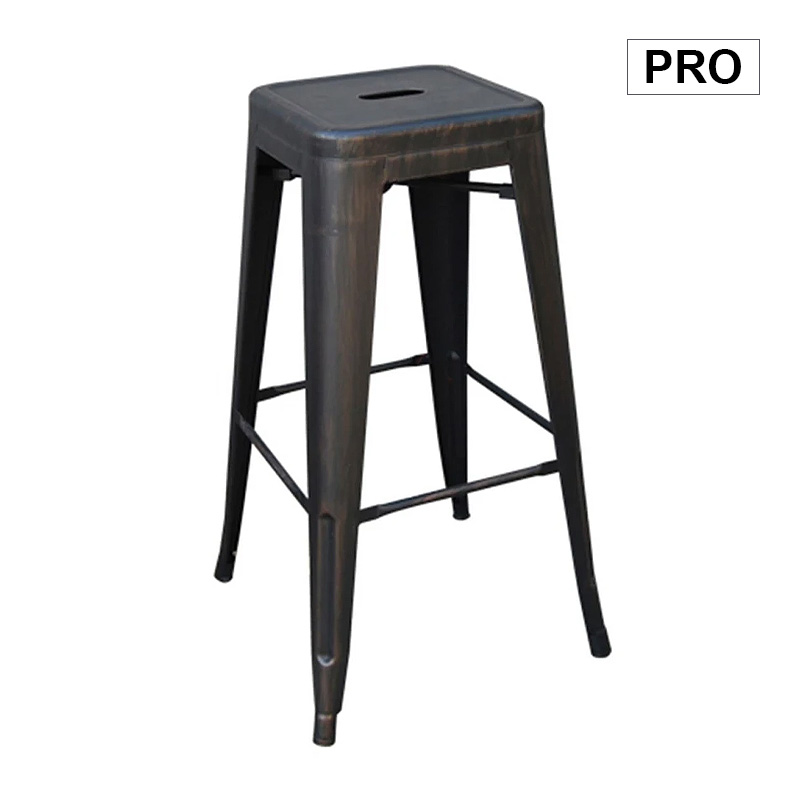 RELIX Bar Stool  Steel Antique Black