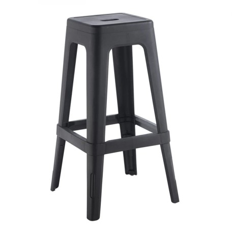 RELIX PP Bar Stool, Black