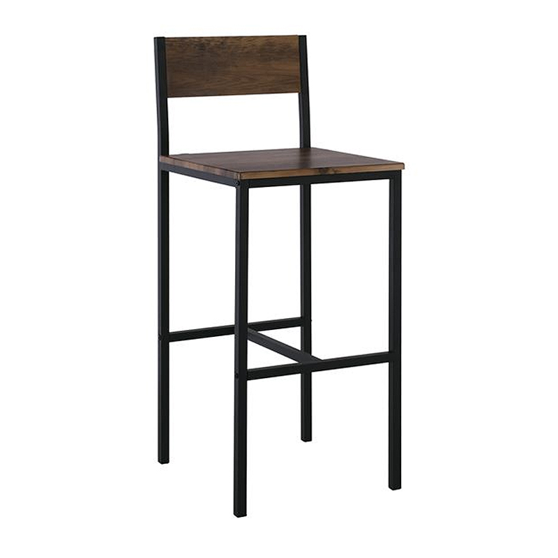STAB Σκαμπώ BAR Μεταλ.Ανθρακί/Antique Brown(ύψος καθ.67cm)