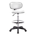 BF406 Reception-Cashier Bar Stool, Pu White