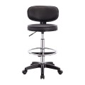 BF406 Reception-Cashier Bar Stool, Pu Black