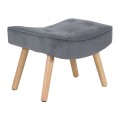 ALMA Stool / Velure Grey (K/D)