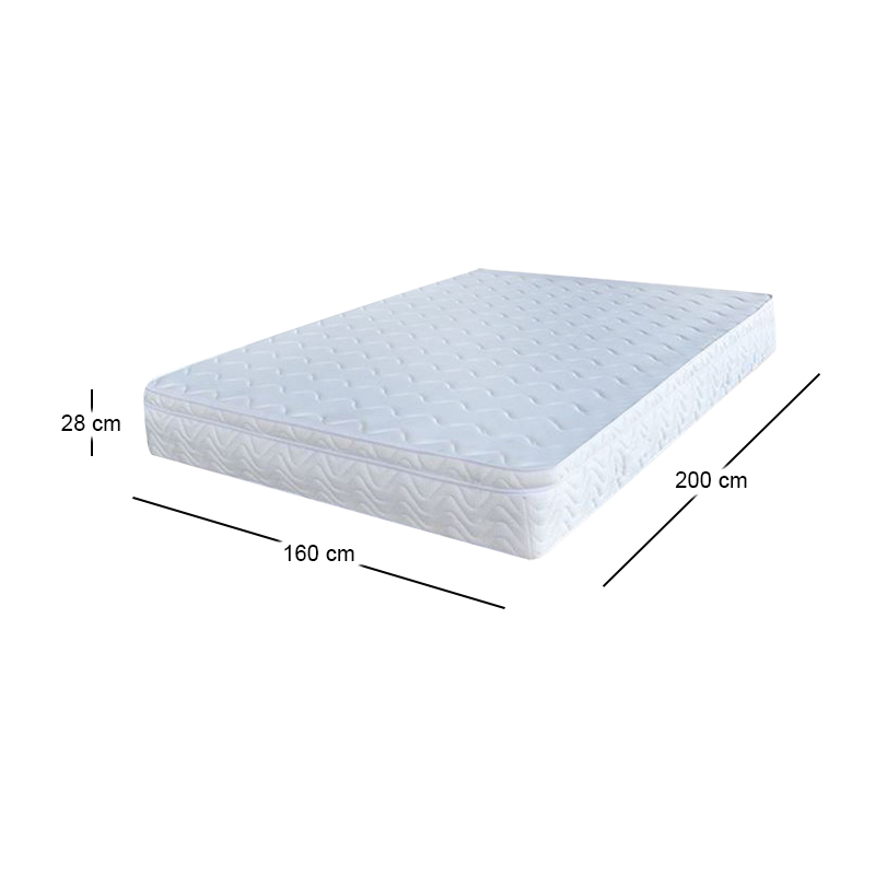 MATTRESS Memory foam 160x200/28cm