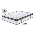 MATTRESS 160x200/32cm Mini Pocket+Memory Foam+Latex Single Sided (Roll Pack)