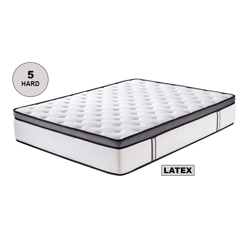 MATTRESS 160x200/32cm Mini Pocket+Memory Foam+Latex Single Sided (Roll Pack)