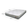 MATTRESS Pocket Spring+Cool Gel Memory Foam 160x200x(27/25)cm Single Sided