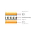 MATTRESS 90x200/28cm Bonnell Spring+Foam 2-side