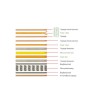 MATTRESS Top Foam Removable/Memory Foam 160x200/29cm