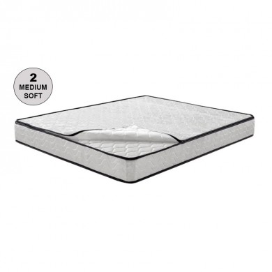 MATTRESS Top Foam Removable/Pocket Spring 160x200/21cm (2-side)