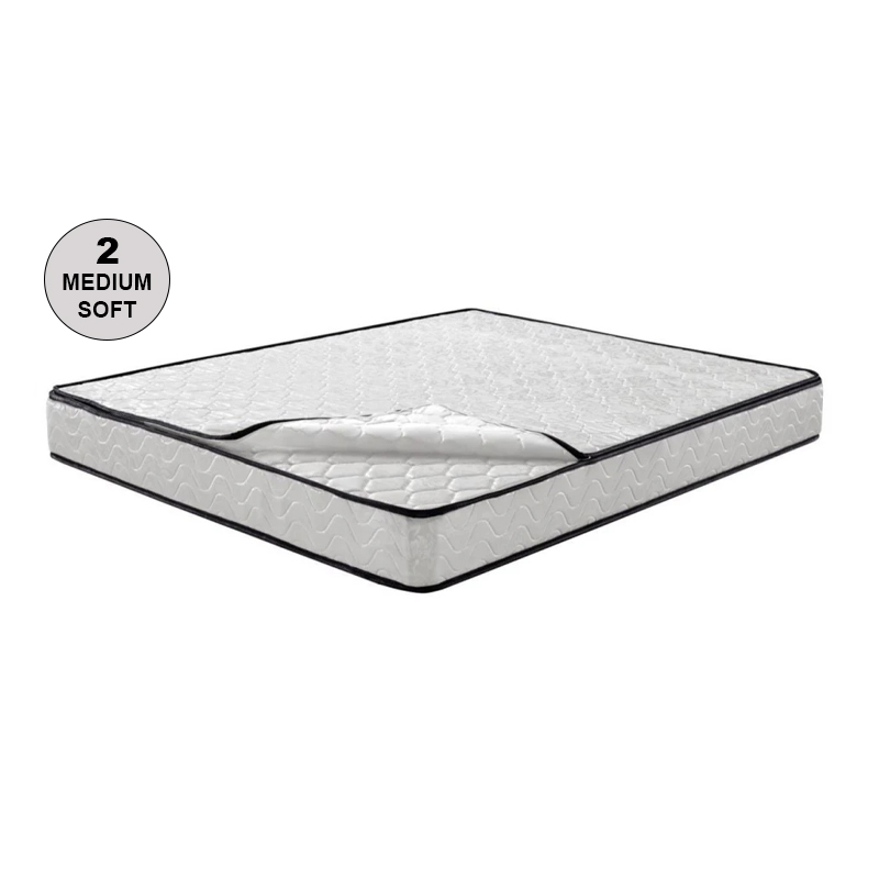 MATTRESS Top Foam Removable/Pocket Spring 160x200/21cm (2-side)