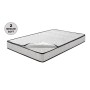 Στρώμα pocket spring διπλής όψης με ανώστρωμα αφαιρούμενο (2) 90x200x21εκ.