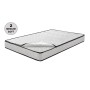 MATTRESS Top Foam Removable/Pocket Spring 140x190/21cm (2-side)