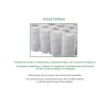 ΣΤΡΩΜΑ Ανώστρωμα Αφαιρούμενο Pocket Spring Διπλής Όψης