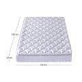 MATTRESS Bonnell Spring+Top Foam 140x190/24cm (Roll Pack)