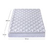 MATTRESS Bonnell Spring+Top Foam 150x200/24cm (Roll Pack)