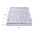 MATTRESS Bonnell Spring+Top Foam 160x200/24cm (Roll Pack)