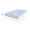 MATTRESS Memory foam 180x200/28cm