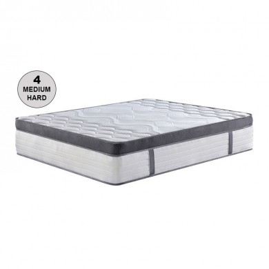 MATTRESS 5-Zone Pocket Spring+Gel MF+Latex 160x200x36cm (Roll Pack)