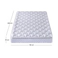 MATTRESS Pocket Spring+Top Memory Foam 150x200/30cm (Roll Pack)